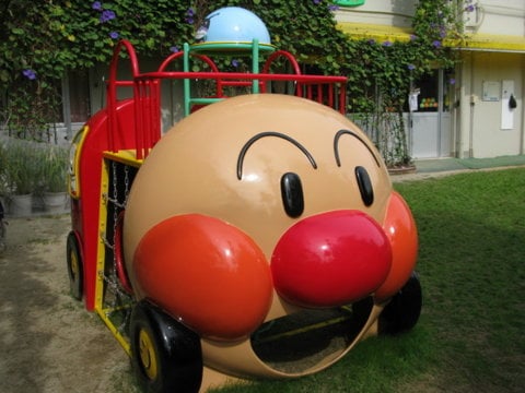 アンパンマンの遊具